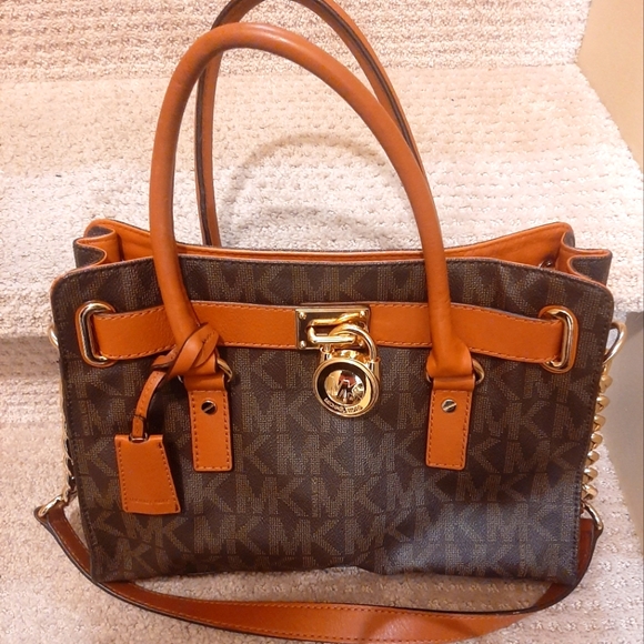 Michael  kors Hamilton handbag  MK - Picture 1 of 16